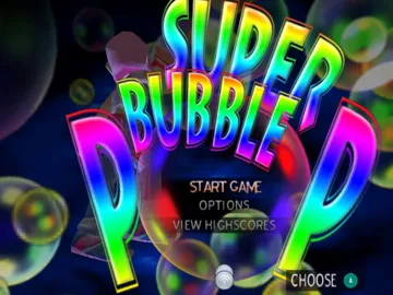 Super Bubble Pop screen shot title